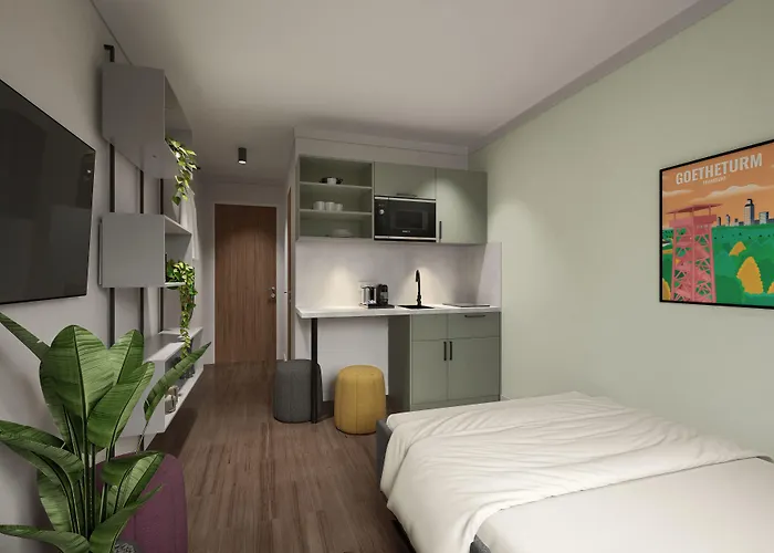 公寓式飯店 Homaris Frankfurt 3*